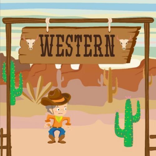 Anniversaire western Un Anni vert