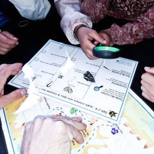 Anniversaire montagne chasse au trésor des cristaux du Mont Blanc