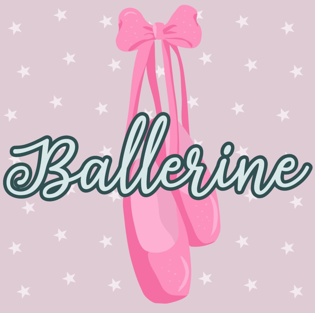 Anniversaire Ballerine zéro déchet