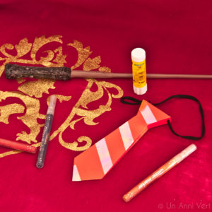 Activité manuelle anniversaire école des sorciers Harry Potter