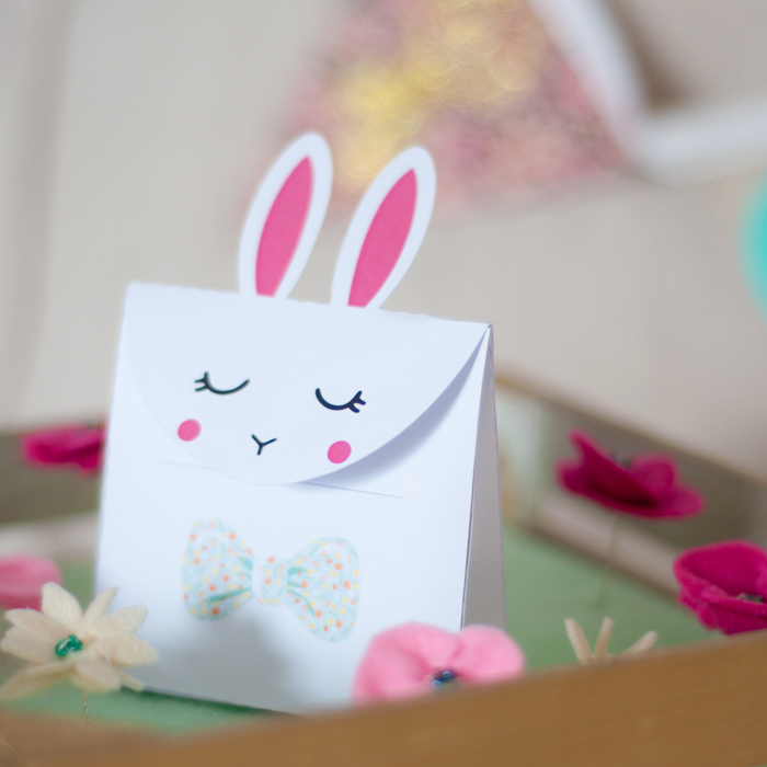 boîte lapin de Pâques