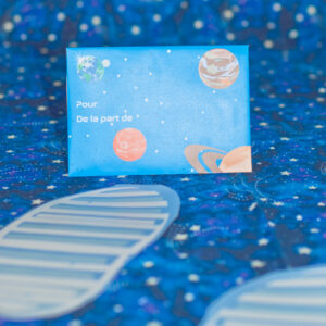 enveloppe pour l'invitation Espace recto