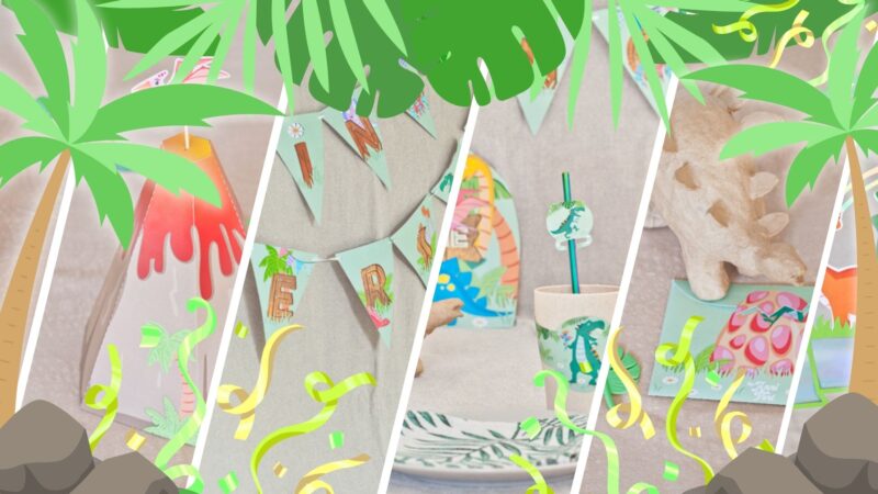 Organiser un anniversaire dinosaure : idées, tutos, PDF gratuits, pas à pas, formule tout compris