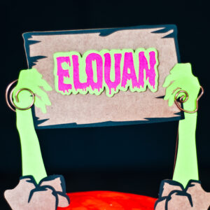 Déco de gâteau zombie