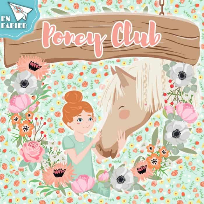 Poney Club en papier
