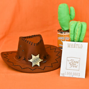 DIY l'enveloppe Western pour invitation anniversaire PDF gratuit