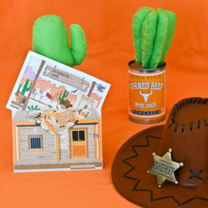 Invitation d'anniversaire Western : l'enveloppe DIY