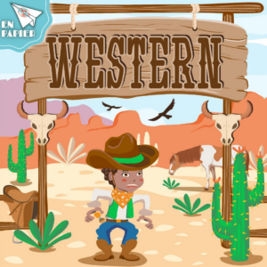 Western en papier