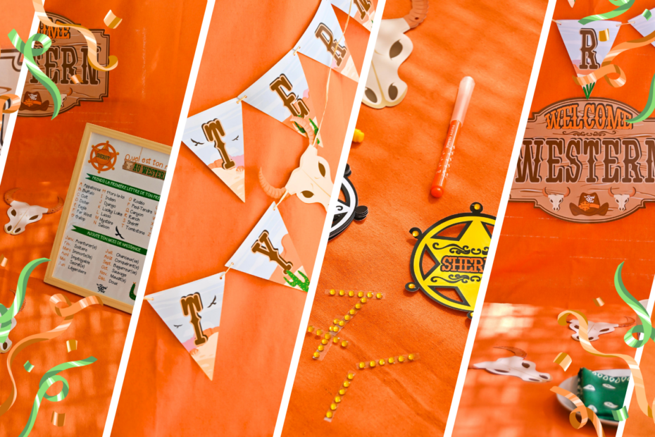 Idées pour organiser un anniversaire Western
