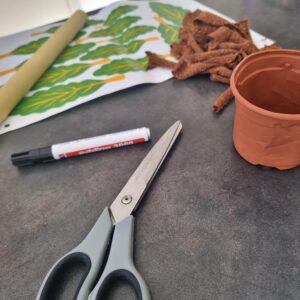 Activité créative anniversaire Harry Potter : jardinez des mandragores
