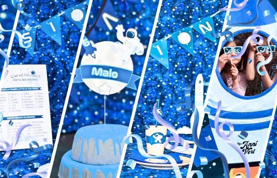 7 idées décos pour un anniversaire Espace