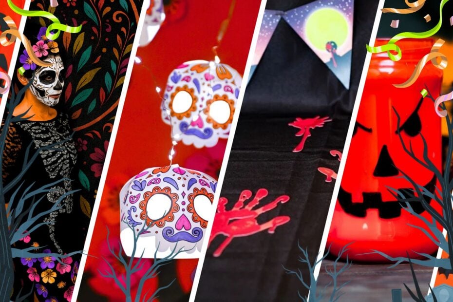 DIY pour halloween décor décos et déguisement